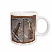 3dRose GroundHog Humor Mug