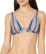 Splendid 286109 Women's Over The Shoulder Halter Swimsuit Bikini Top, Size SM
