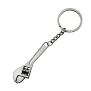 Metal Miniature Wrench Keychain Convenient Adjustable Spanner Accessory