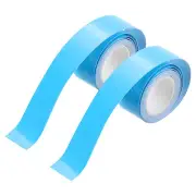 2 Rolls Glow in the Dark Tape 10ft x 1" Bright Sticker Tape, Blue