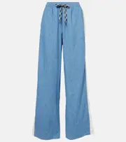 [The Upside] The Upside Oracle Luther hemp and cotton track pants AU 18 blue