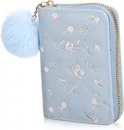 [ROMISBABA] Mini Wallet Secure Closure Coin Purse Card Pouch Compact Change Wallet Tote Bags for Women