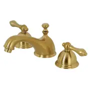Kingston Brass KS396.AL Restoration 1.2 GPM Widespread Bathroom - Brass