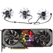Replacement Graphics Card Cooling Fan for ASROCK RX5700 5700XT 8GB Phantom
