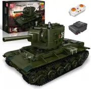 Mould King 20026 Military KV-2 Heavy Tank Remote Controlled with Gyroscope 900pc