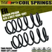 2Pcs Front Coil Springs for Nissan Pulsar N15 1996-1997 2.0 GTi Petrol SR20DE (for: Nissan)