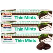 2 pack Zachary Creamy Mint Drenched In Dark Chocolate 5.5 Oz peppermint