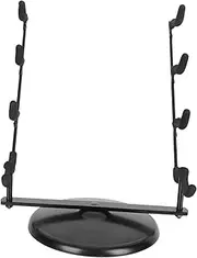 CIMAXIC Flute Instrument Stand Music Flute Display Stand Holder Flute Organizing Rack Household Rack Flute Display Rack Storage Rack Display Holder Flute Rack Iron Black