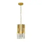 Crystal Pendant Light Fixtures, Island Lights for Kitchen with Adjustable Cha...