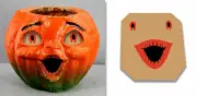 REPLACEMENT GLASSINE PAPER INSERT FOR MEDIUM CHOIR BOY HALLOWEEN LANTERN #LBK
