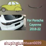 For Porsche Cayenne 2018-22 Carbon Fiber Trunk Spoiler Tail Middle Lid Wing Lip