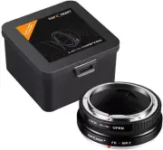 K&F Concept Manual Lens Adapter for Canon FD FL Lens to Nikon Z Z6 Z7 Cameras