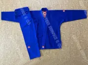 Royal blue brazilian jiu jitsu uniform custom made high quality bjj gi A1 size
