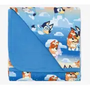 NIB Little Sleepies Bluey Sleepytime Large Cloud Blanket blue PRESALE