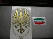 1 sticker head badge for racing bikes Bianchi - + made in Italy vintage
