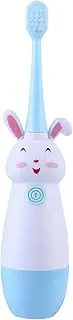 PLAFOPE Friendly Electric Toothbrush Sonic Toothbrush for Children Soft Bristles 3d Rotating 2 Pack
