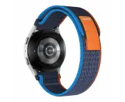 Trail Loop Watch Straps with the Samsung Galaxy Watch 4 Classic (42mm & 46mm) - Blue Orange