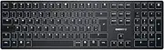 CHERRY KW X ULP Ultra Slim Mechanical High-End Keyboard, UK Layout (QWERTY), Wireless Multi-Device Keyboard for up to 4 Devices, Rechargeable, Black