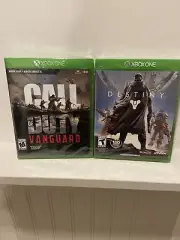 Call Of Duty Vanguard & Destiny 2014 Lot Xbox One Factory Sealed Brand New Games