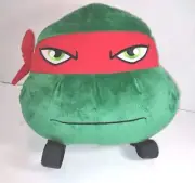 TMNT Ninja Turtles Raphael Plush Kids Backpack Travel Pillow New