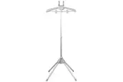 Vibe Geeks Height Adjustable Garment Foldable Telescopic Garment Steamer Rack