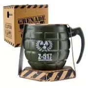 44505 HAND GRENADE 3D MILITARY WAR MUG NOVELTY COFFEE MUG TEA CUP