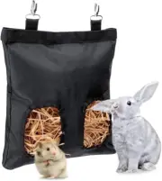 Small Pet Hay Bag, Rabbit Guinea Pig Hay Feeder Bag, Small Animal Hanging Food S