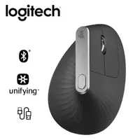 在飛比找ETMall東森購物網優惠-logitech 羅技 無線垂直滑鼠 MX VERTICAL