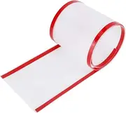 Door Pinch Guard, Transparent Door Pinch Protector Safety for Sliding Window for Wooden Door(Frosted Front Door 120 * 17CM)