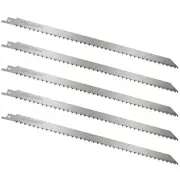 12-Inch Stainless Steel Frozen Meat Bone Cutting Saw Blades for Reciprocating an