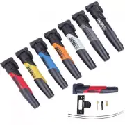1xInflator Mini Bicycle Pump Mountain Air Presta Bike Portable SchraderRoad Tyre