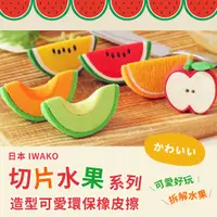 在飛比找蝦皮購物優惠-日本IWAKO造型可愛環保橡皮擦 切片水果系列