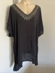 Nwts Autograph V Neck Party Top Sz 26