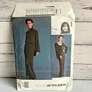 Vogue Attitudes Sewing Pattern 1467 Size 12 14 16 Lauren Sara Womens Lagenlook J