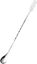 Sato Metal Kogyo SALUS Bar Spoon & Fork, Large, Made in Japan