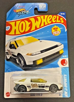 Hot Wheels Hako Type D #098 HW ‘25 J-Imports 4/5 White VHTF!