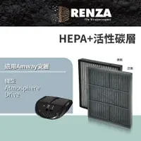 在飛比找PChome24h購物優惠-RENZA濾網 適用 AMWAY 安麗 車用空氣清淨機 At