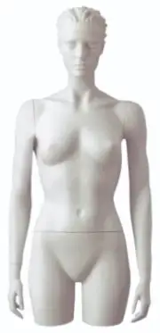 Female Mannequin Torso's with Head and Arms