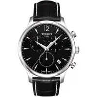 在飛比找PChome24h購物優惠-TISSOT TRADITION 復刻計時腕錶(T06361