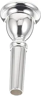 JOINPAYA Replacement Euphonium Mouthpiece Copper Silver Plated for Students Professionals