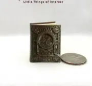 OCCIDO LUMEN 1:12 Scale Miniature Readable Illuminated Medieval Manuscript