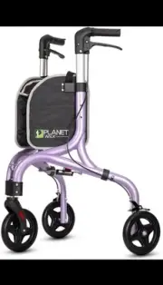 Planet Walk Premium 3 Wheel Rollator Walker