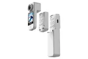 C300 4K 30FPS Mini Action Camera 5G/2.4G WiFi Sports Camera Dual Touch Control Screens 154 Wide Angle Lens 6-Axis Gyro Stabilization 30M Waterproof Night Vision Detachable Battery
