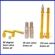 Brass Valv90 Degre 39 & 90mm Tire Valve Stem Extension Extender Electric Scooter