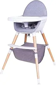 Bebe Care Zuri High Chair, Natural