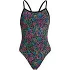 Funkita Poison Pop Strapped In Ladies One Piece Swimwear Beachwear Multicolor