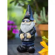 Harley-Davidson Biker Themed Garden Gnome 15cm