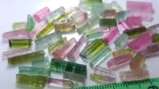 Beautiful Natural Multi Colors Tourmaline Crystals Very Nice Quality 60 Carats
