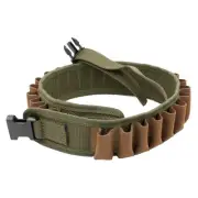 Bisley Canvas 25 Shotgun Cartridge Belt - suede pockets 12 Gauge - 32 to 39 inch