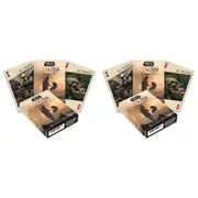 2PK Aquarius Star Wars The Mandalorian Concept Art Playing Cards Poker Deck 14y+